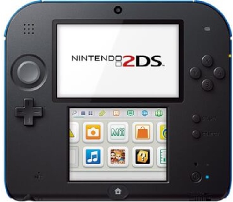 Nintendo 2DS Console, Black/Blue, Unboxed (NTSC) - CeX (IN